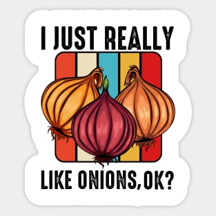 Onion Onions Sticker